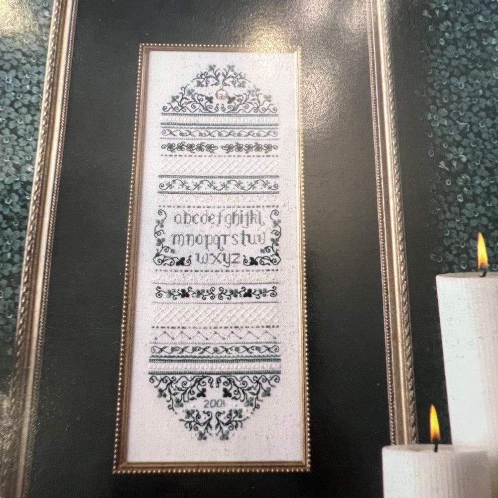 The Sweetheart Tree SHAMROCK SAMPLER Cross Stitch Chart #53‎ 2001 Irish Luck